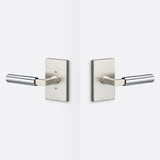 Sure-Loc LV101 15 GRIP-SM 26 satin nickel / polished chrome passage door lever