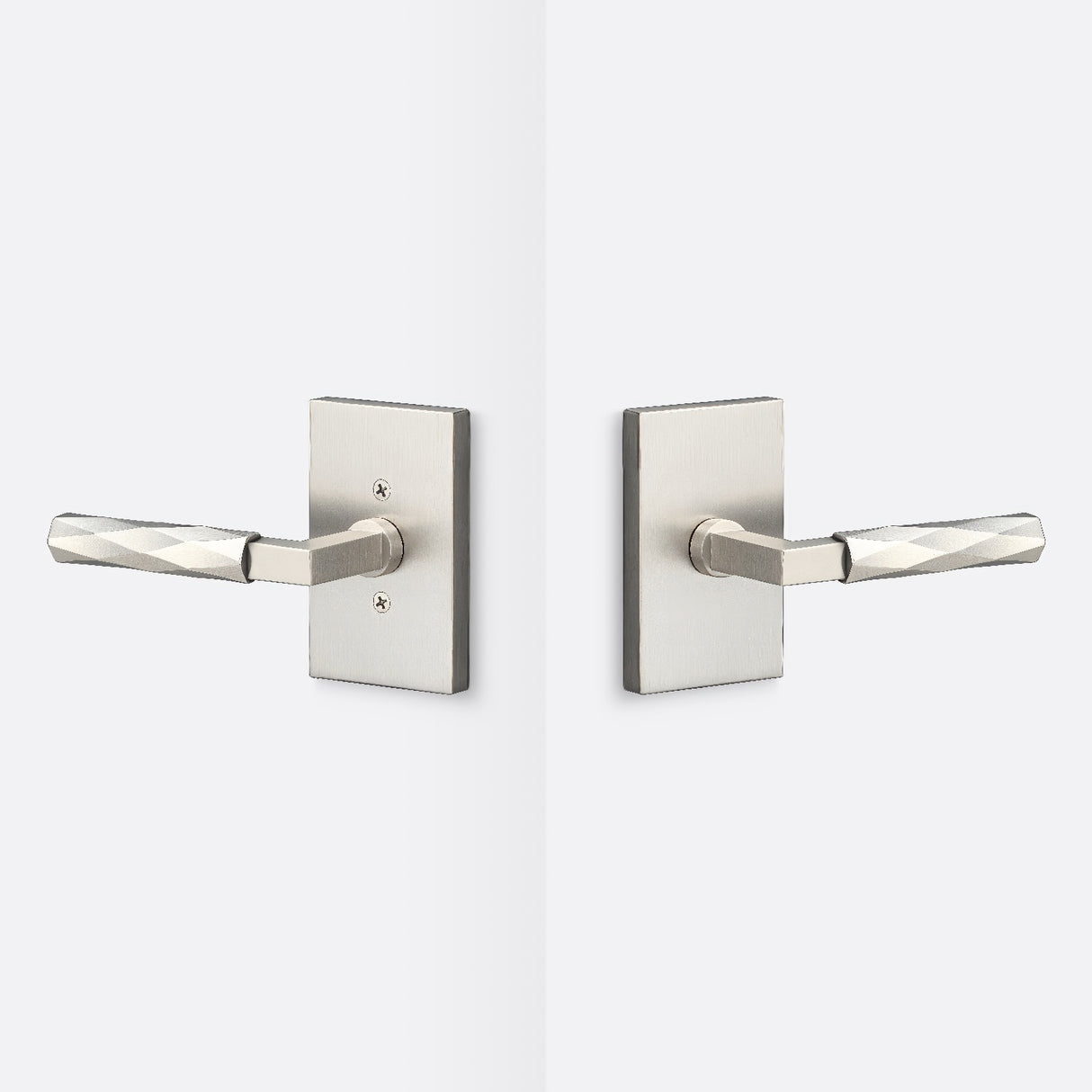 Sure-Loc LV101 15 GRIP-VT 15 satin nickel passage door lever