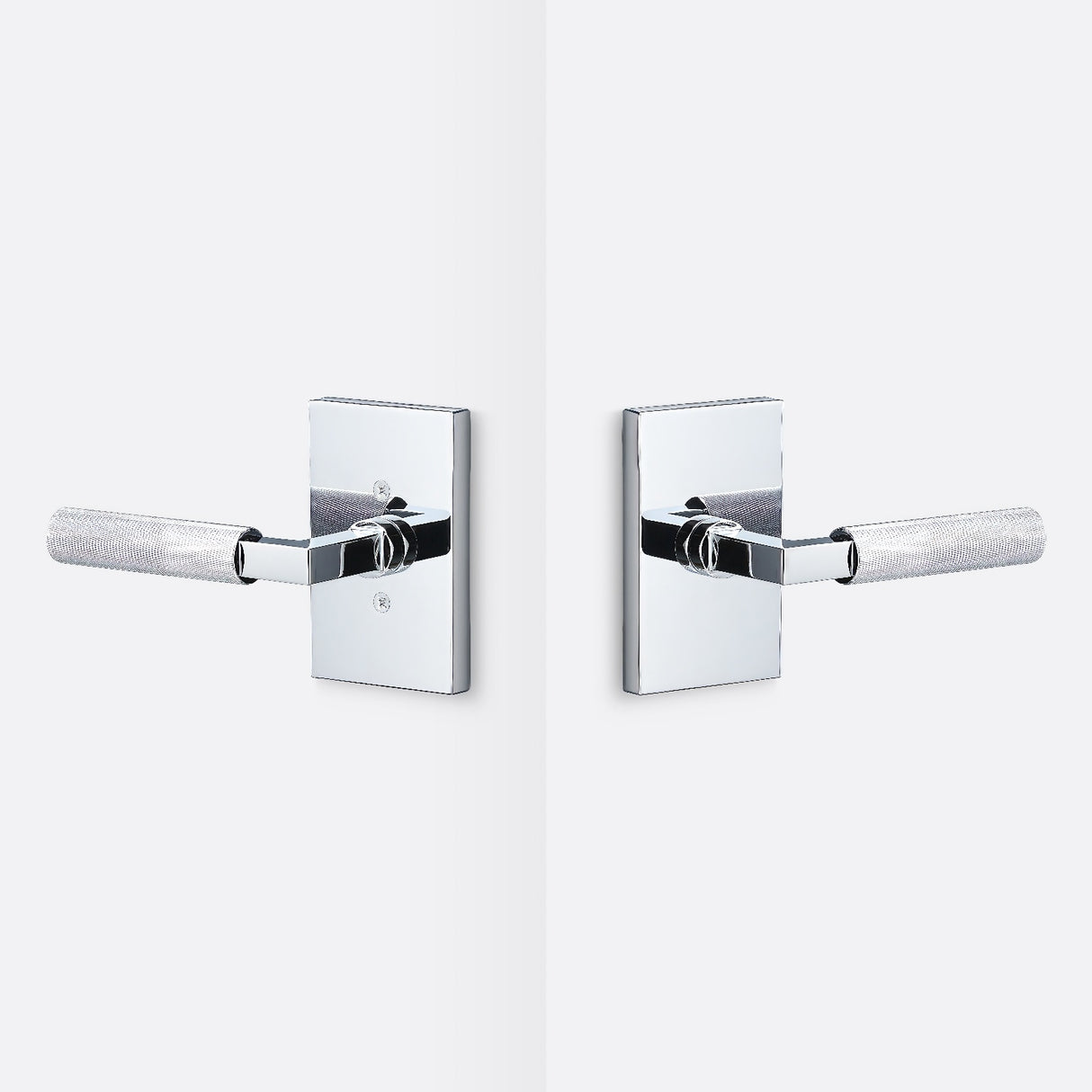 Sure-Loc LV101 26 GRIP-KN 26 polished chrome passage door lever