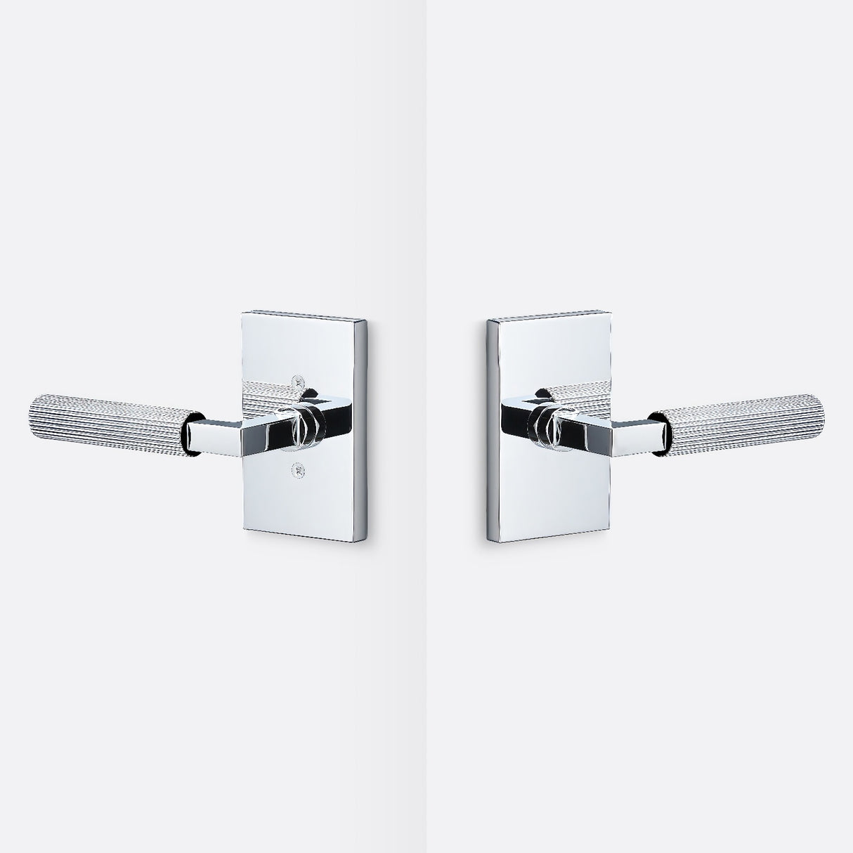 Sure-Loc LV101 26 GRIP-SKN 26 polished chrome passage door lever