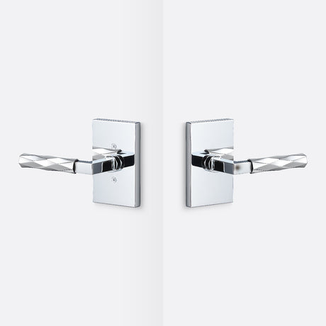 Sure-Loc LV101 26 GRIP-VT 26 polished chrome passage door lever