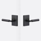 Sure-Loc LV101 FBL GRIP-KN FBL flat black passage door lever