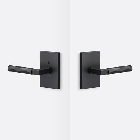 Sure-Loc LV101 FBL GRIP-VT FBL flat black passage door lever