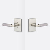 Sure-Loc LV102 15 GRIP-KN 15 satin nickel privacy door lever