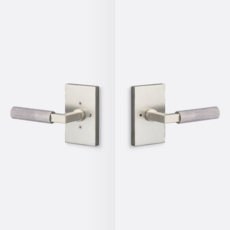Sure-Loc LV102 15 GRIP-KN 15 satin nickel privacy door lever