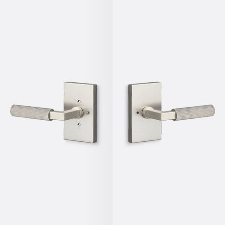 Sure-Loc LV102 15 GRIP-SKN 15 satin nickel privacy door lever