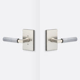 Sure-Loc LV102 15 GRIP-SKN 26 satin nickel / polished chrome privacy door lever
