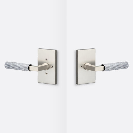 Sure-Loc LV102 15 GRIP-SKN 26 satin nickel / polished chrome privacy door lever