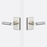 Sure-Loc LV102 15 GRIP-SM 26 satin nickel / polished chrome privacy door lever
