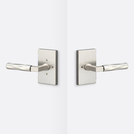 Sure-Loc LV102 15 GRIP-VT 15 satin nickel privacy door lever