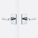 Sure-Loc LV102 26 GRIP-KN 26 polished chrome privacy door lever