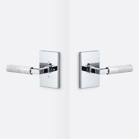 Sure-Loc LV102 26 GRIP-KN 26 polished chrome privacy door lever