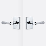 Sure-Loc LV102 26 GRIP-SKN 26 polished chrome privacy door lever