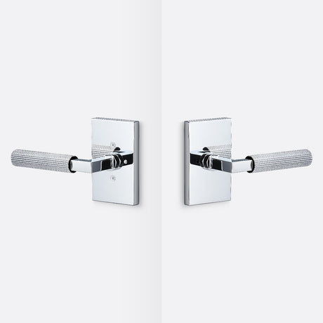 Sure-Loc LV102 26 GRIP-SKN 26 polished chrome privacy door lever