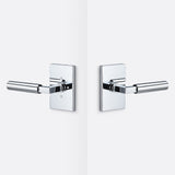 Sure-Loc LV102 26 GRIP-SM 26 polished chrome privacy door lever