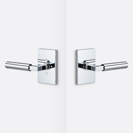 Sure-Loc LV102 26 GRIP-SM 26 polished chrome privacy door lever