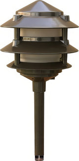 Dabmar Lighting LV102-3B-BZ bronze pagoda light