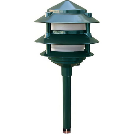 Dabmar Lighting LV102-G green pagoda light