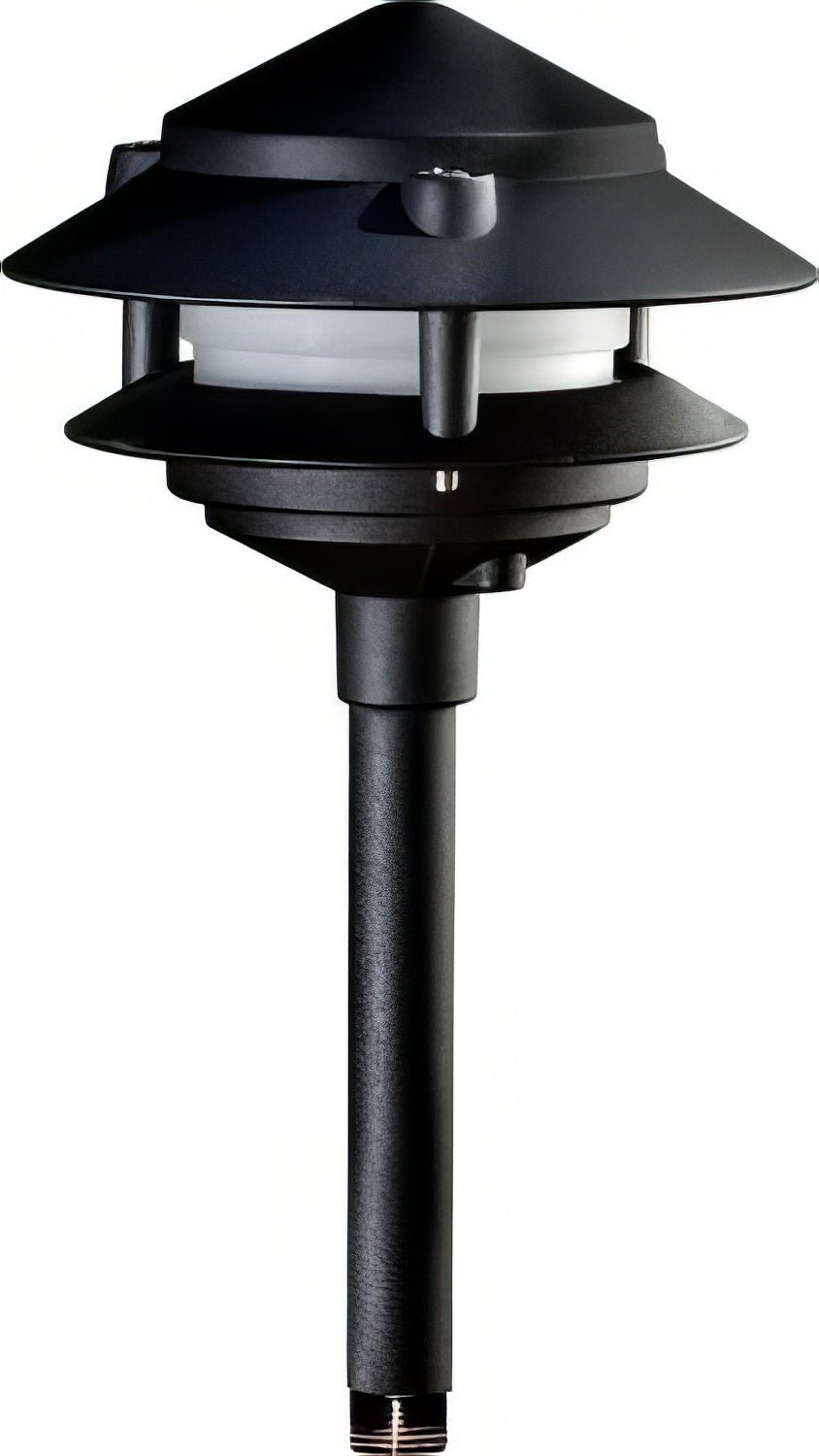 Dabmar Lighting LV102S-310-B black pagoda light