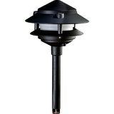 Dabmar Lighting LV102S-B black pagoda light