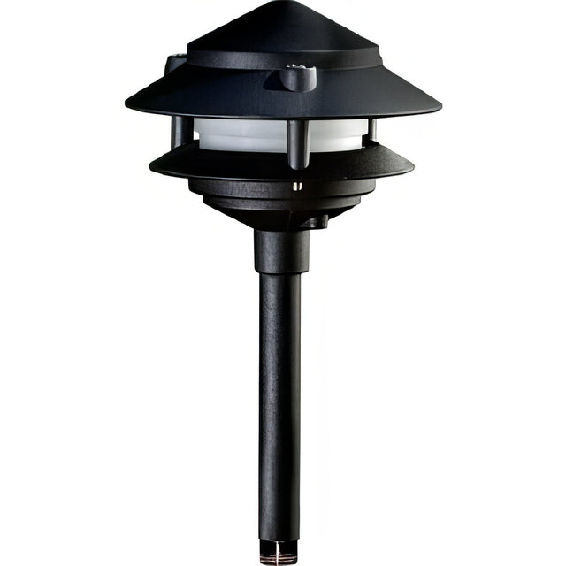 Dabmar Lighting LV102S-B black pagoda light