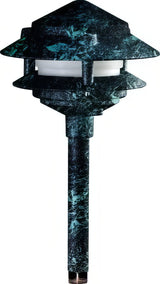 Dabmar Lighting LV102S-L3-30K-VG verde green pagoda light