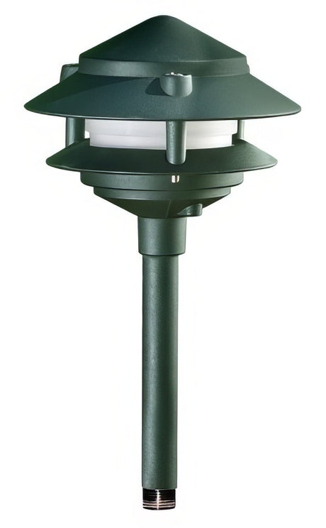 Dabmar Lighting LV102S-L3-64K-310-G green pagoda light