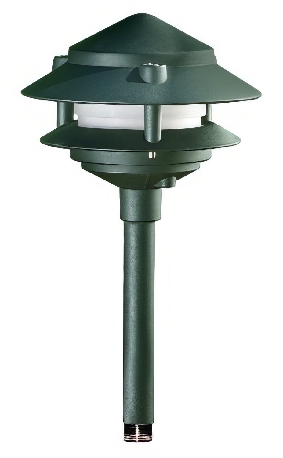 Dabmar Lighting LV102S-L3-64K-G green pagoda light