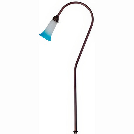 Dabmar Lighting LV114-BLUE-L3-30K-ABZ antique bronze path light
