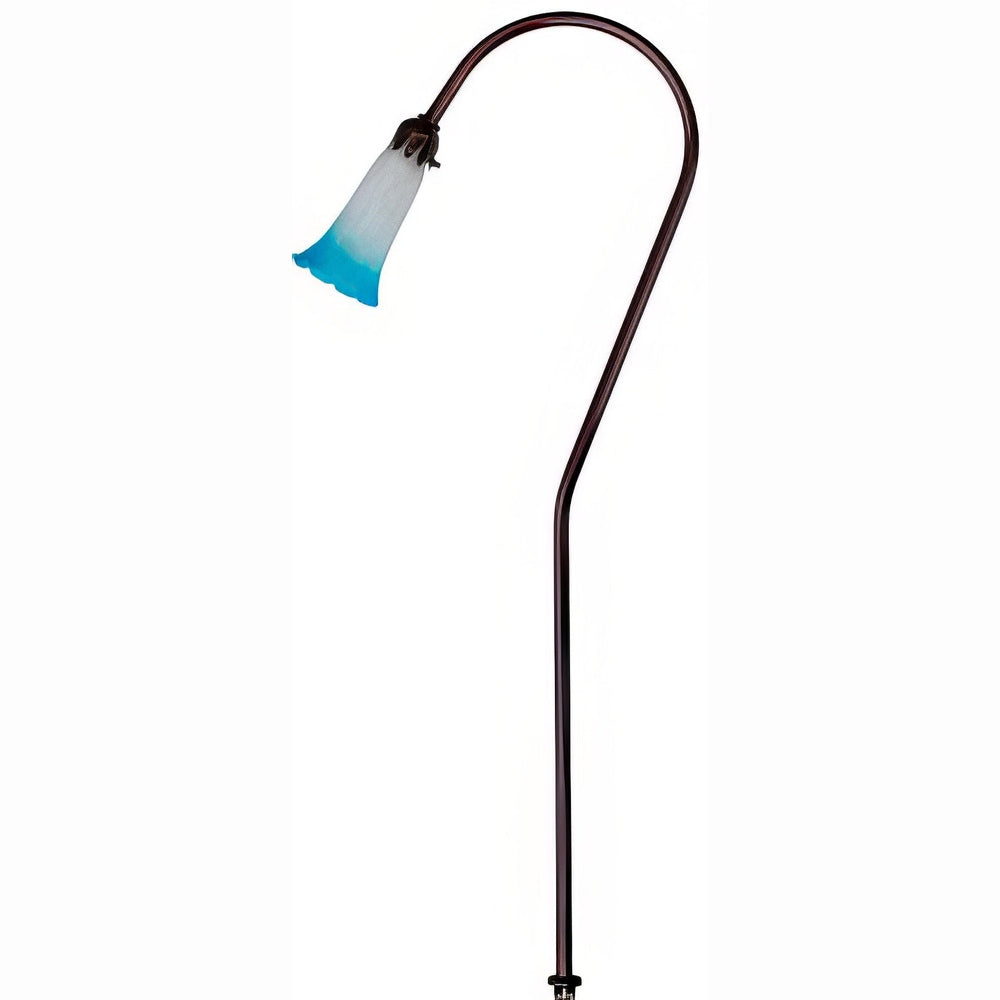Dabmar Lighting LV114-BLUE-L3-30K-B black path light