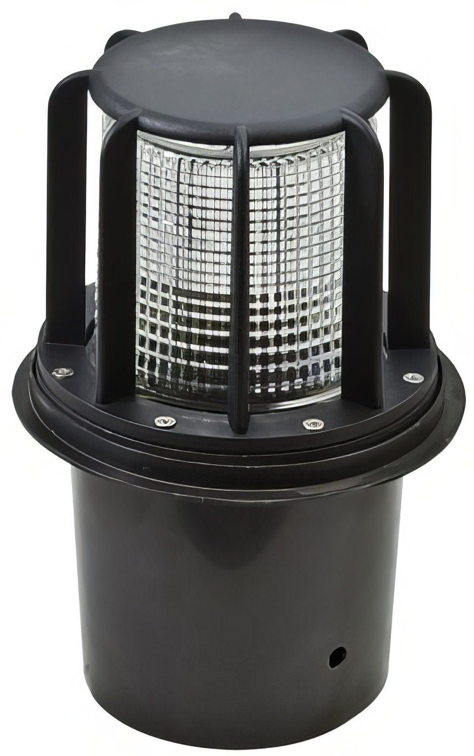 Dabmar Lighting LV15-L4-30K-B black in ground well light