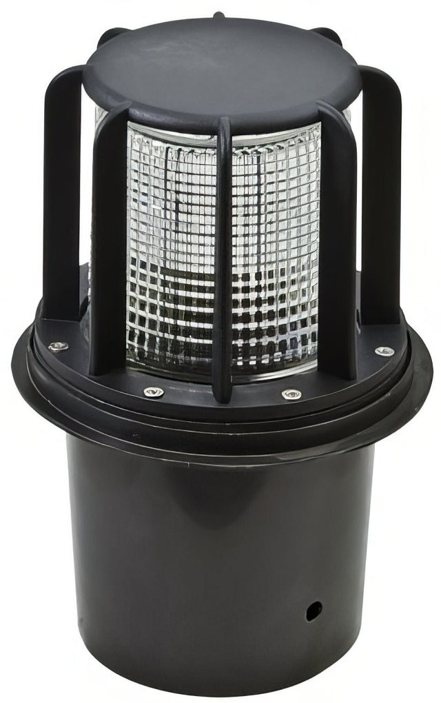 Dabmar Lighting LV15-L6-64K-B black in ground well light