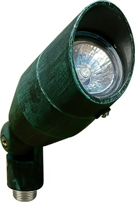 Dabmar Lighting LV190-L3-65K-PG patina green directional spotlight