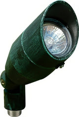 Dabmar Lighting LV190-L5-65K-PG patina green directional spotlight