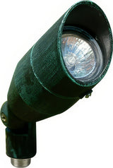 Dabmar Lighting LV190-L7-65K-PG patina green directional spotlight