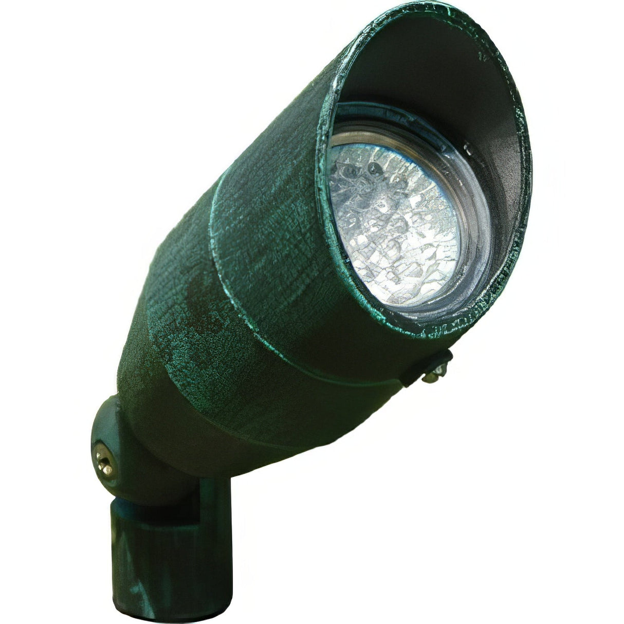 Dabmar Lighting LV190-PG patina green directional spotlight