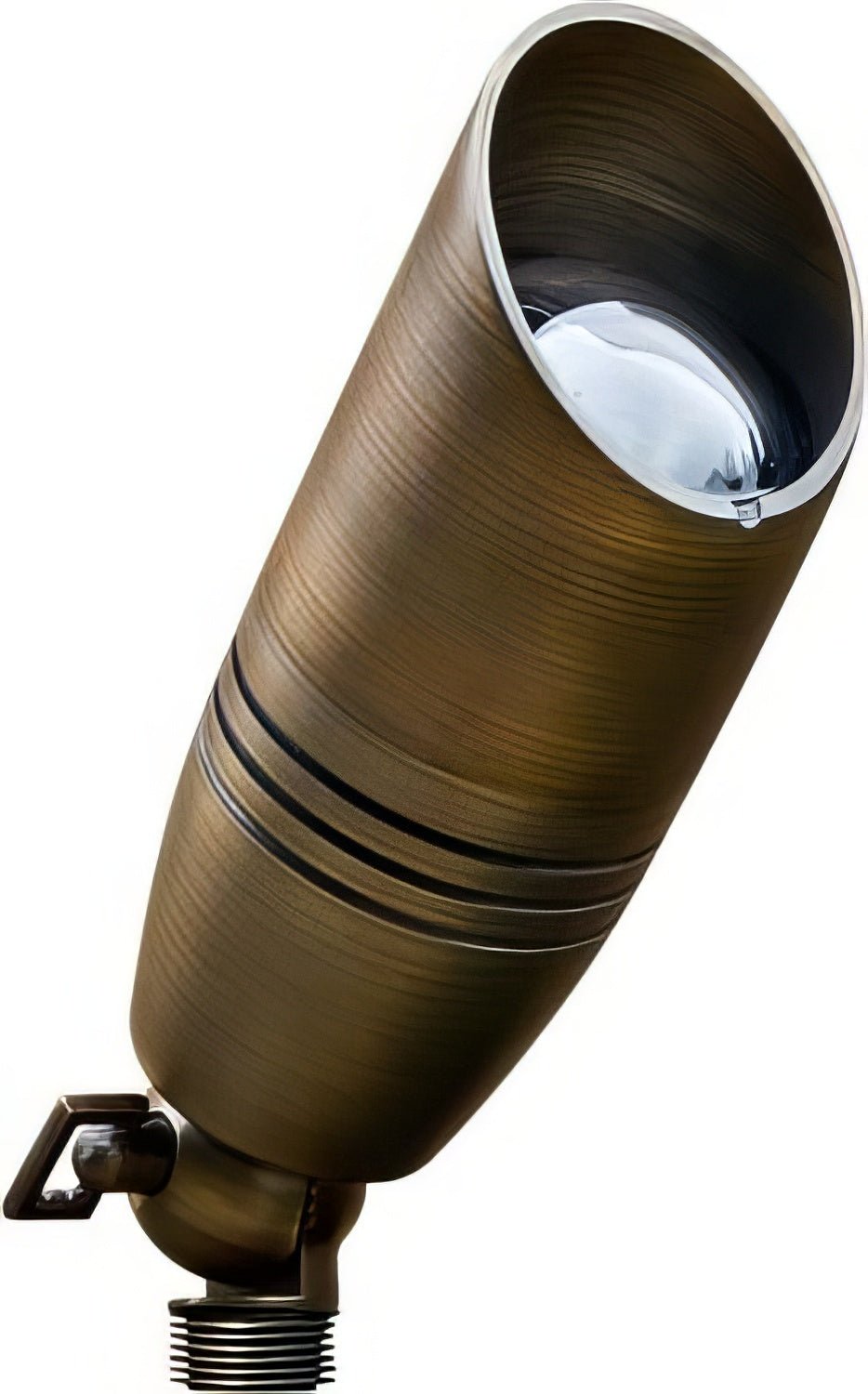 Dabmar Lighting LV235-L4-RGBW-WBS weathered brass directional spotlight