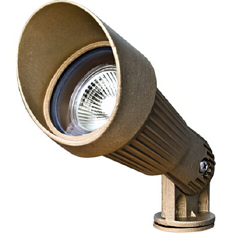 Dabmar Lighting LV26 brass directional spotlight