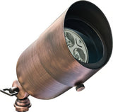 Dabmar Lighting LV29-L3-27K-ABZ-HOOD antique bronze directional spotlight