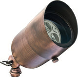 Dabmar Lighting LV29-L5-65K-ABZ-HOOD antique bronze directional spotlight