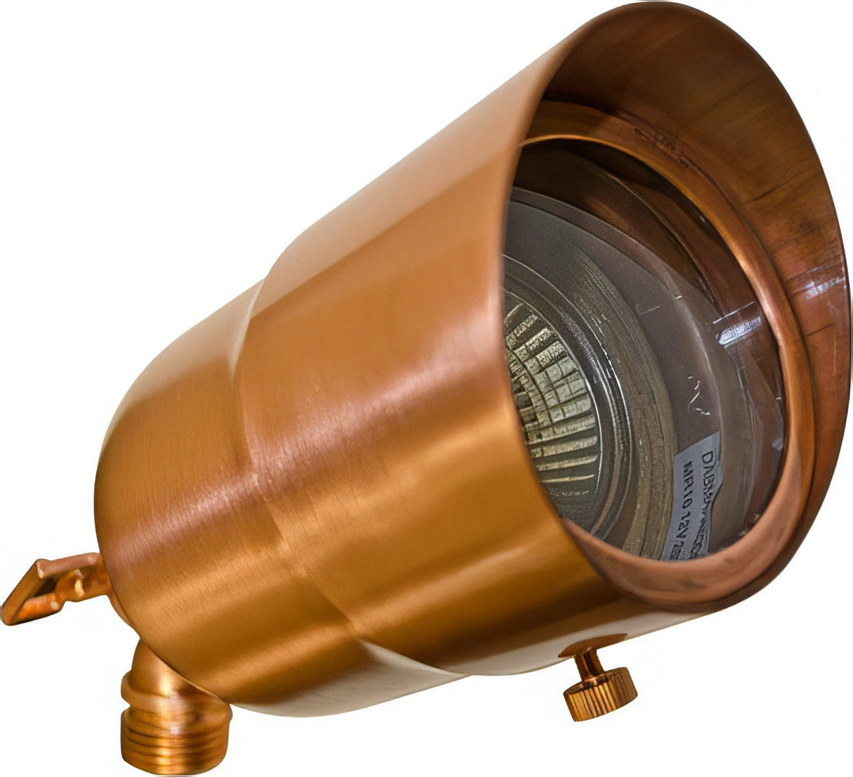 Dabmar Lighting LV29-L5-65K-CP-HOOD copper directional spotlight