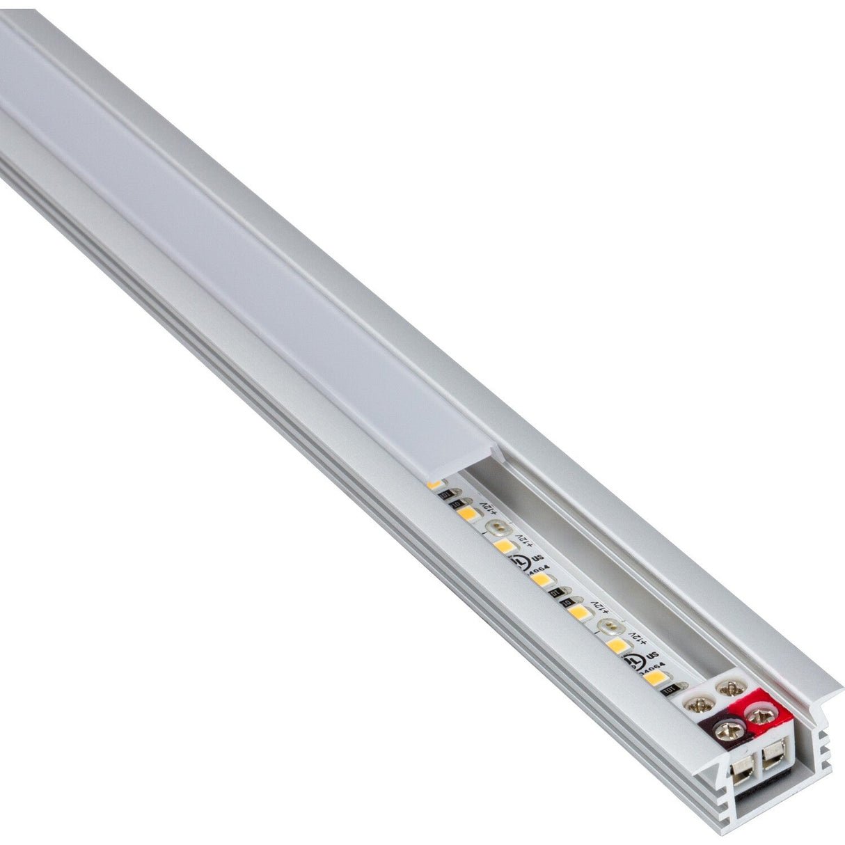 Task Lighting LV2PX12V42-10W4 38-1/8" 225 Lumens/Ft. 12-Volt Standard Output Recessed Linear Fixture