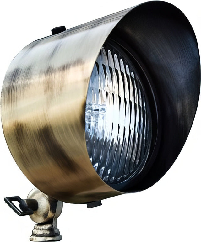 Dabmar Lighting LV30-L4-30K-ABS antique brass flood light
