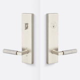 Sure-Loc LV307 15-GRIP KN 15 satin nickel single cylinder handleset