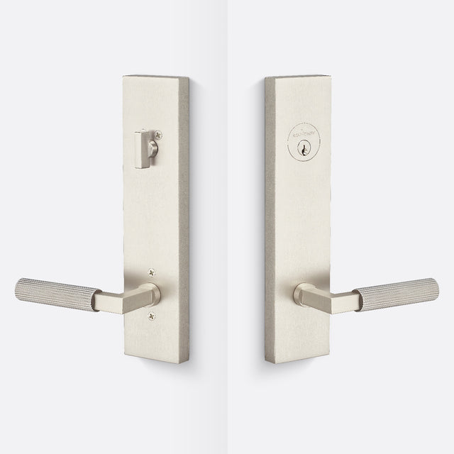 Sure-Loc LV307 15-GRIP SKN 15 satin nickel single cylinder handleset