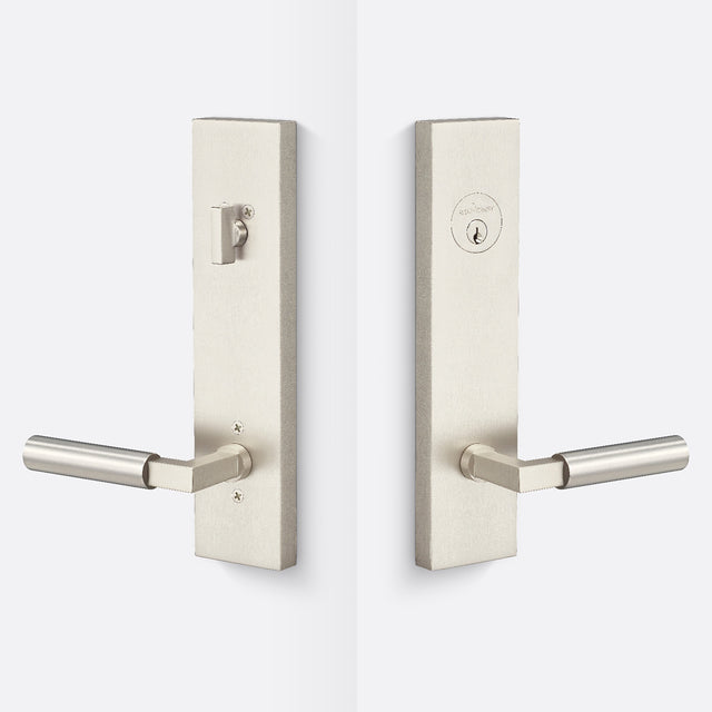 Sure-Loc LV307 15-GRIP SM 15 satin nickel single cylinder handleset