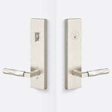 Sure-Loc LV307 15-GRIP VT 15 satin nickel single cylinder handleset
