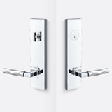 Sure-Loc LV307 26-GRIP VT 26 polished chrome single cylinder handleset