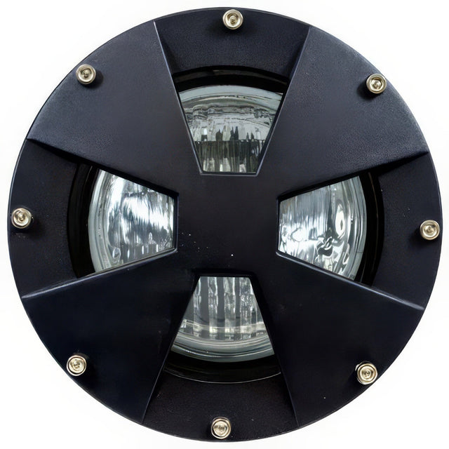 Dabmar Lighting LV307-L6-30K-B black in ground well light