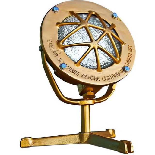 Dabmar Lighting LV324-BS brass pond/fountain underwater light